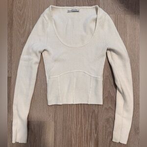 Abercrombie cropped sweater top